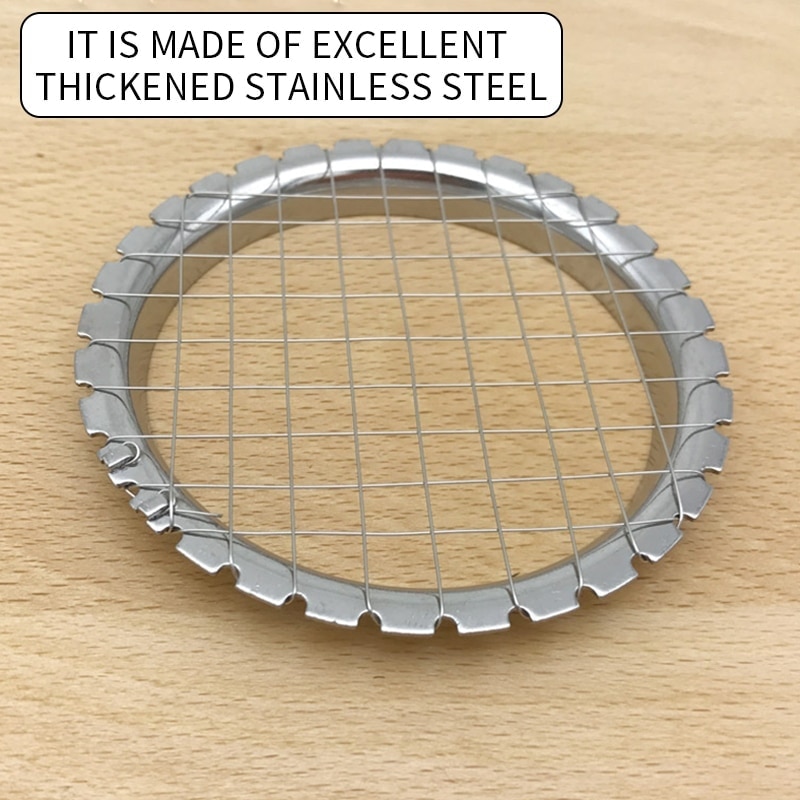 Stainless Steel Egg Slicer Cutter Cut Egg Device Grid for Vegetables Salads Potato Mushroom Tools Chopper for Kitchen Chopper