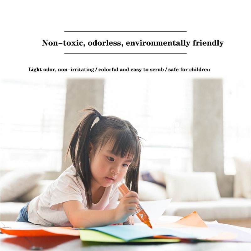 Marqueur de tableau blanc effaçable de couleur pilote, grande capacité, encre liquide rechargeable, marqueurs de tableau blanc, peinture scolaire, fournitures de bureau