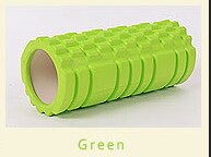 Yoga Foam Roller - Pilates Fitness Muscle Relaxation - Exercise Massage Tool: Green