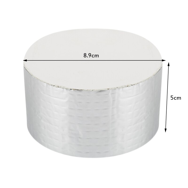 Bande multifonctionnelle de réparation de fissure de mur de bande de 5x100cm isolant la bande résistante à hautes températures de papier d'aluminium de butyle: Default Title