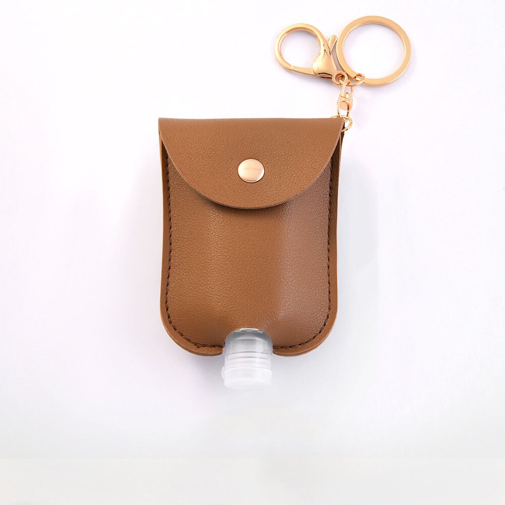 1PC Travel Bottle And Keychain Bag Holder 30ml Refillable Empty Bottles For Hand Sanitizer Bag Bottle With Key Ring: 3