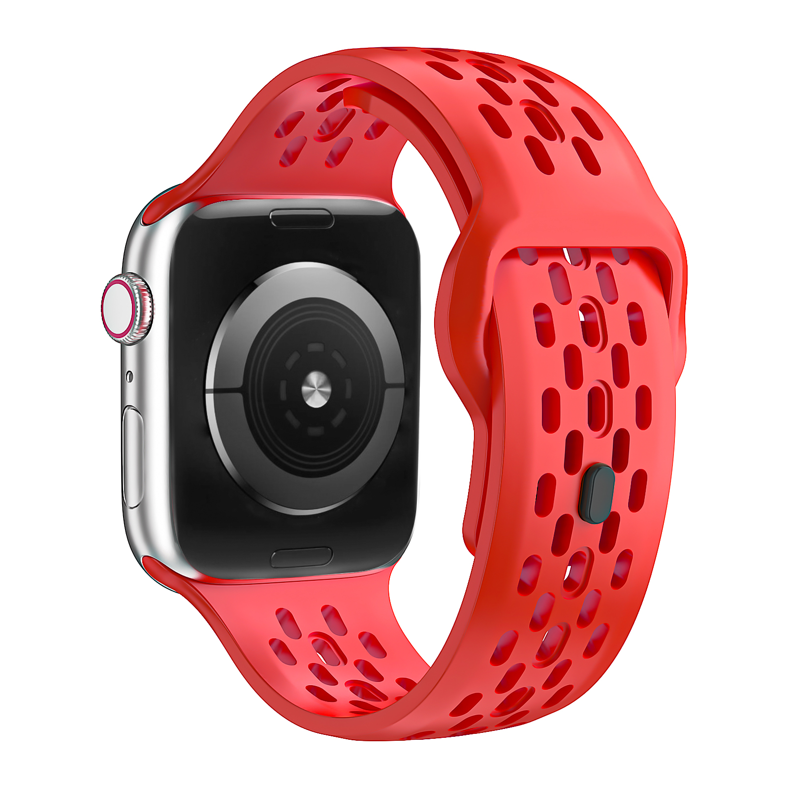 Sportsilikon för apple watch-armband 44mm 45mm 49mm 40mm 41mm 38mm 45 mm correa-armband iwatch-serien 9 8 7 6 5 se ultra 2 band: Olivflingor / 22mm