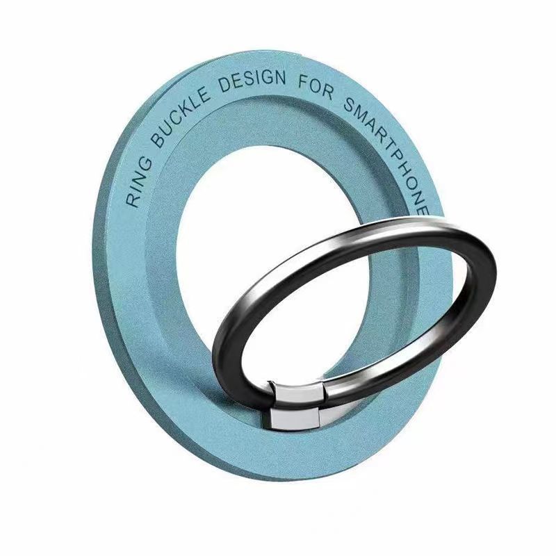 Suporte magnético do telefone suporte ímã anel de dedo soquete para magsafe carregamento sem fio para iphone14 13 12 pro/max suporte do telefone celular: Preto