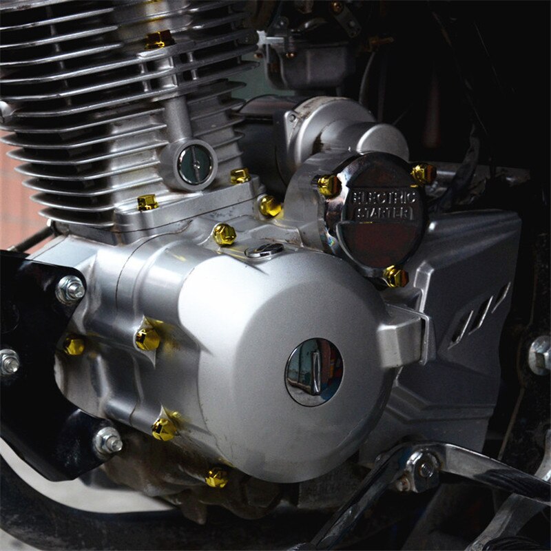 Grube Fahrrad muttern motorrad Motor- rahmen aufkleber Rolle schraube kappe abdeckung für honda yamaha KTM moto bolzen aufkleber motorrad zubehör