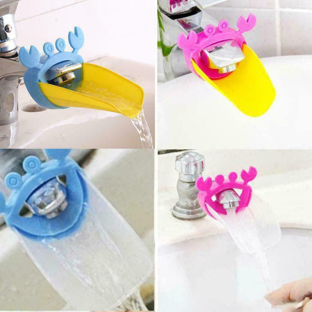 Kinderen Kids Kraan Extender Sink Tap Water Bad Handen Wassen Speelgoed Voor Badkamer WWO66