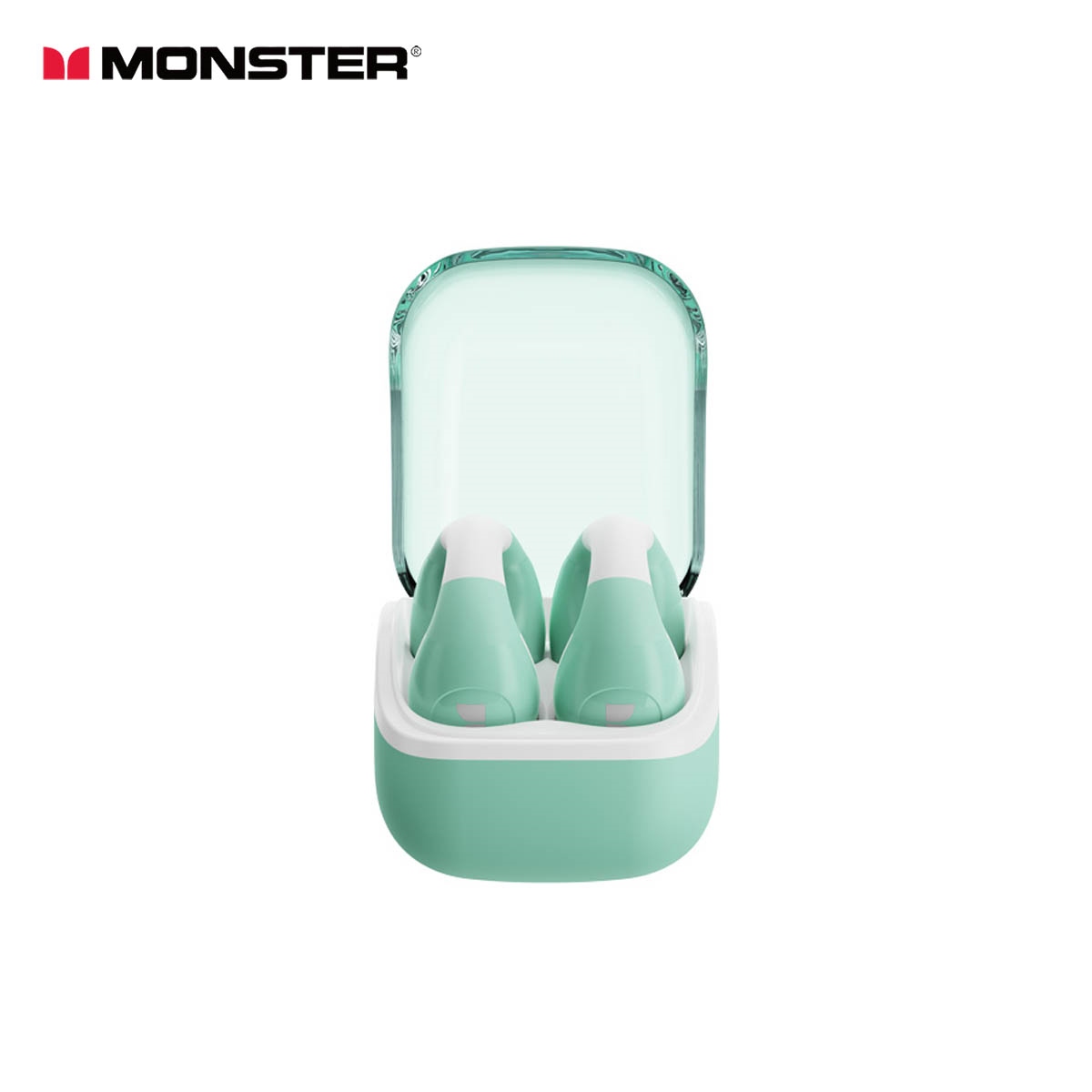 Monster XKT29 Wireless Bluetooth 5.4 Earphones Ear Clip Earbuds HiFi Music Touch Headphones Gaming Noise Reduction With Mic