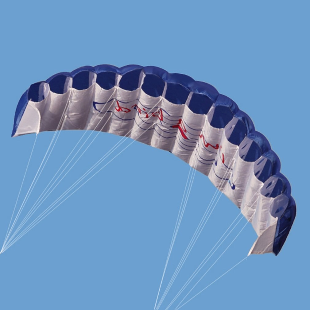 1.4M Dual Line Kitesurfen Stunt Parachute Zachte Parafoil Surfen Kite Sport Kite Enorme Grote Outdoor Activiteit Strand Vliegende Kite