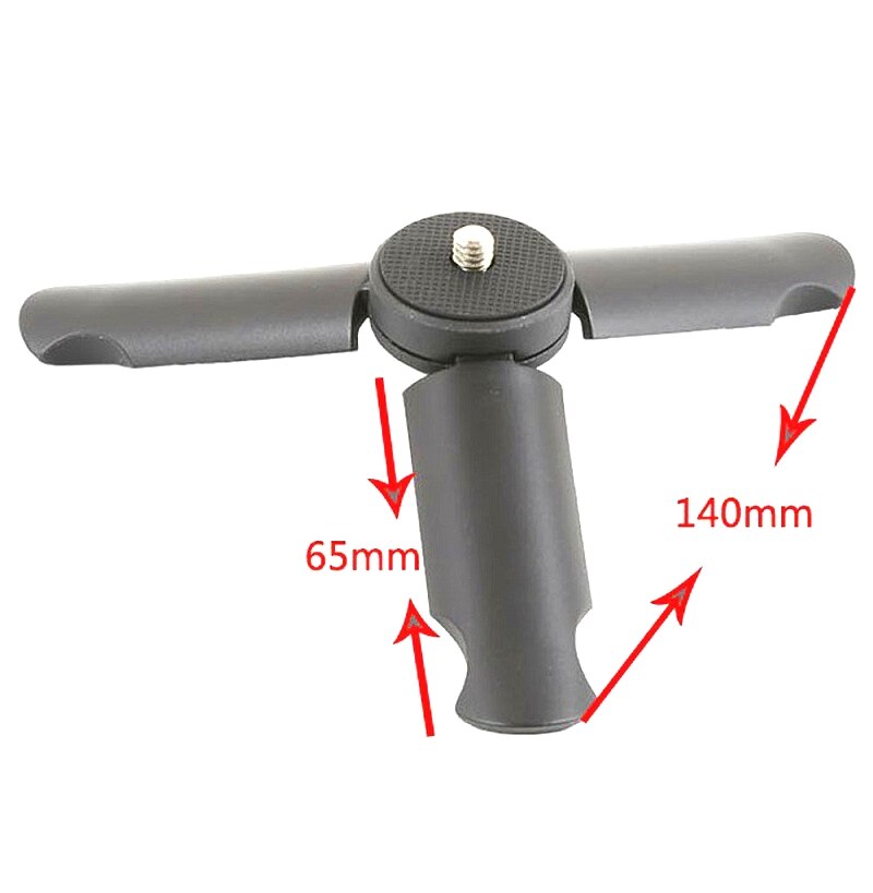 Clownfish Voor Xiaoyi Bluetooth Afstandsbediening Monopod Statief Handheld Selfie Stick Voor Xiaomi YI1/2 4K Action Camera accessoires: only plastic tripod