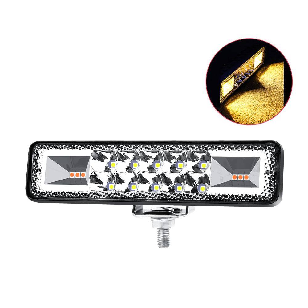 2x 12-24V LED Spot Feu Travail Lampe pour Camionnette SUV Camion Voiture 4x4