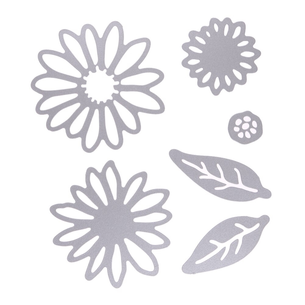 6 X Flowers die cuts metal die cutting dies in scrapbooking Cutting Dies Scrapbooking Material Wedding Decoration