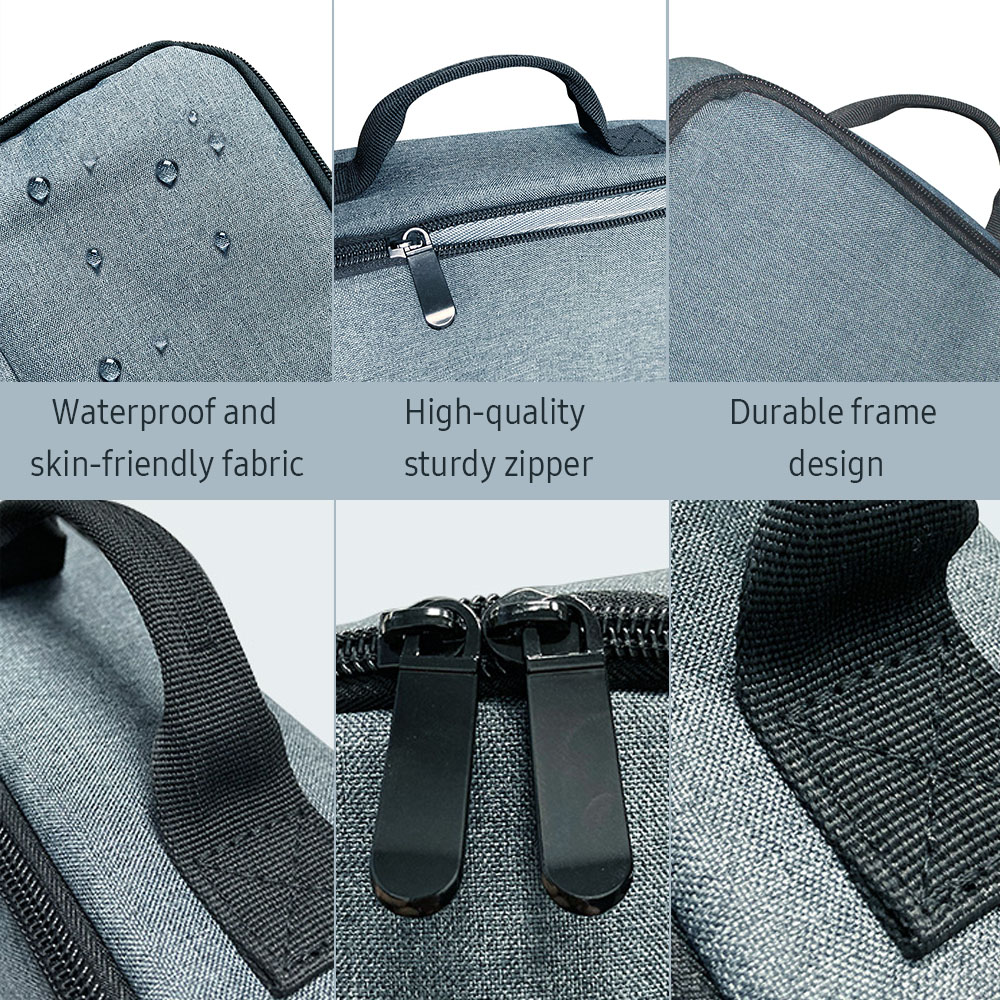 Wanbo Projector Case Carrying Bag for Wanbo Mini Projector Travel Carrying-Bag Accessories Storage Pockets (Fit Most Projectors)