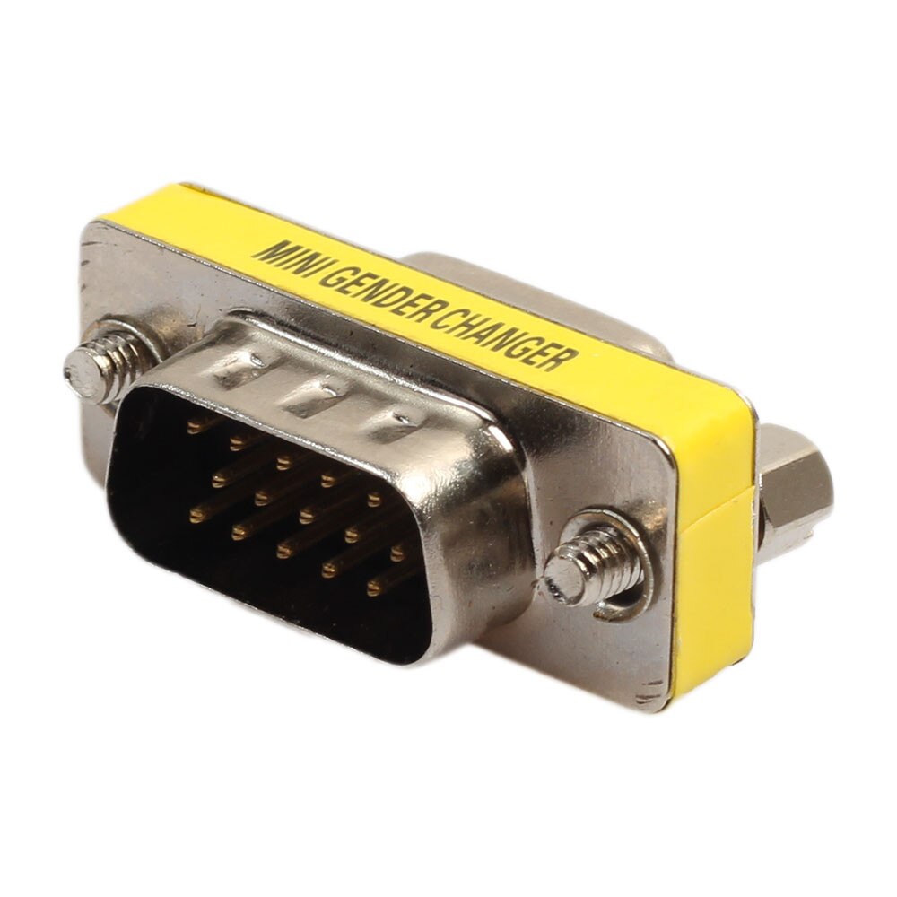 15 Pin Vga Svga Gender Changer Adapter Connector Koppeling Man Met Een HDDB15 Vrouwelijke Input 56 #