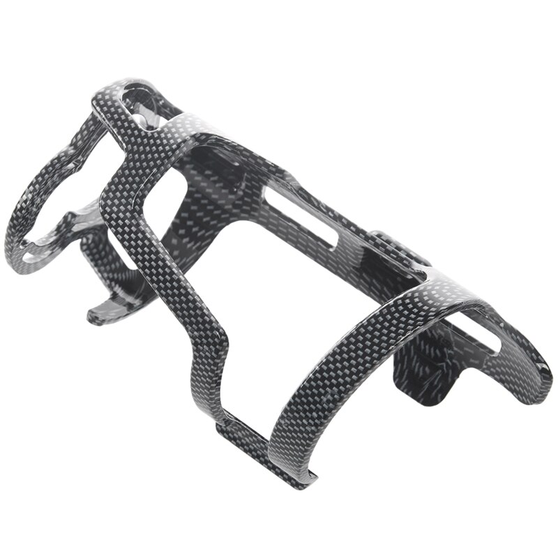 45G Ultralight Bicycle Water Bottle Cage Plastic + Carbon Fiber Surface Coating Cycling Road MTB Bike Bottle Holder: Default Title