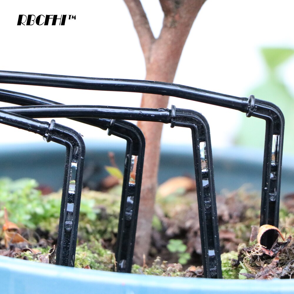 RBCFHI 5-50M Micro Spider Drip Irrigation System 4/7mm Main Line Potted Distribution Watering Kit Indoor Balcony Garden Set