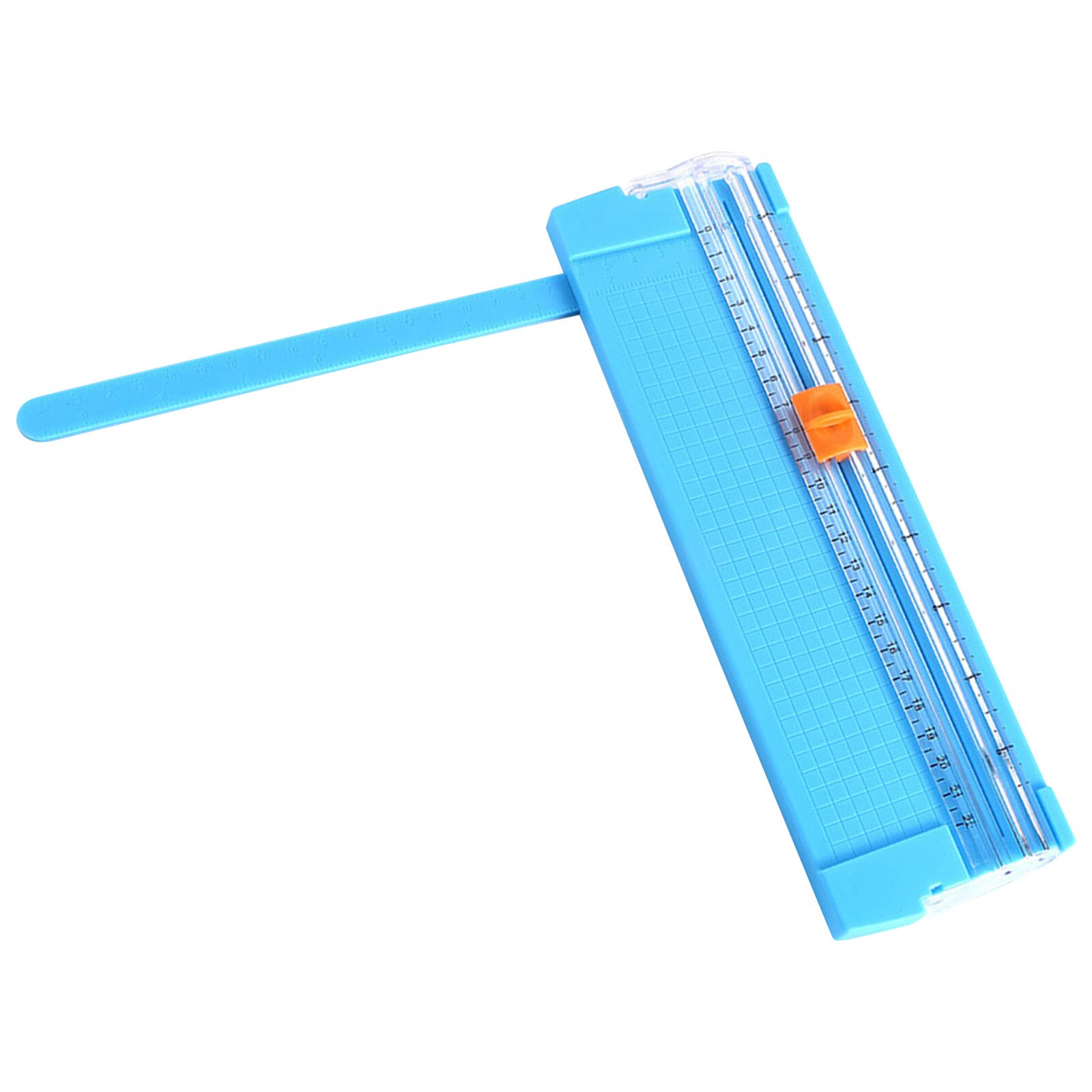 A4/A5 Precision Paper Photo Trimmers Cutters Guillotine with Pull-out Ruler for Photo Labels Paper Cutting Tool Durable: Blue