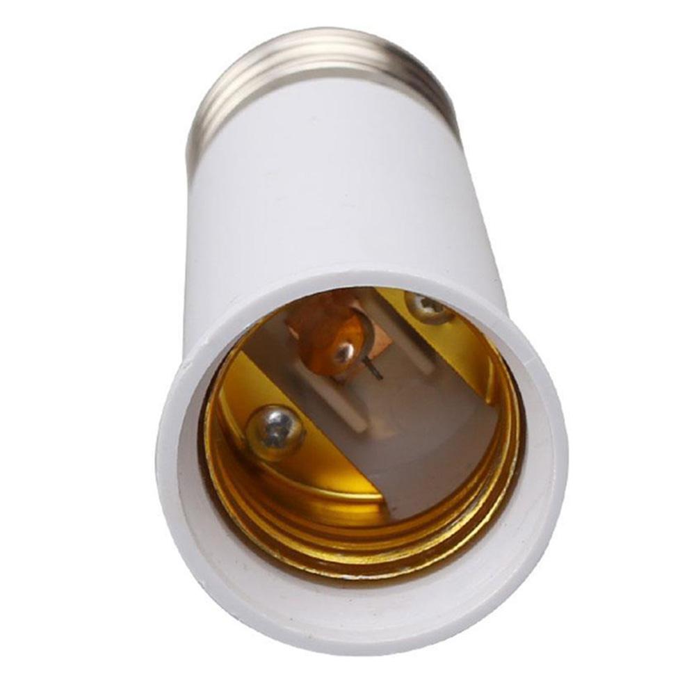 E27 to e27 forlæng lampelampe omformer lys sokkel  e27-e27 forlænger lampe sokkel forlænger pæreholder skrueadapter