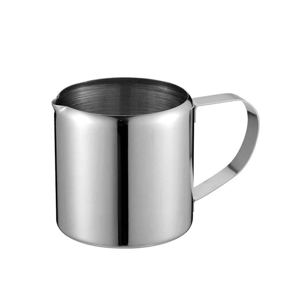 Stainless Steel Drink Catering Use Milk Jug Polished Accessories Coffee Latte Restaurants Sugar Jar Kitchen With Handle Home: 2 Oz