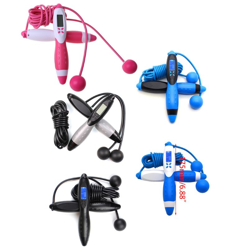 Digital Smart Jump Rope Fitness Body Building Exercise Jumping Rop U2JB