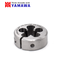 HSSE Left Hand Thread Round Die UNF 10-32L 1/4-28L 1/4-32L 1/4-36L 5/16-24L 3/8-24L Adjustable AR-D Screw Threading Dies