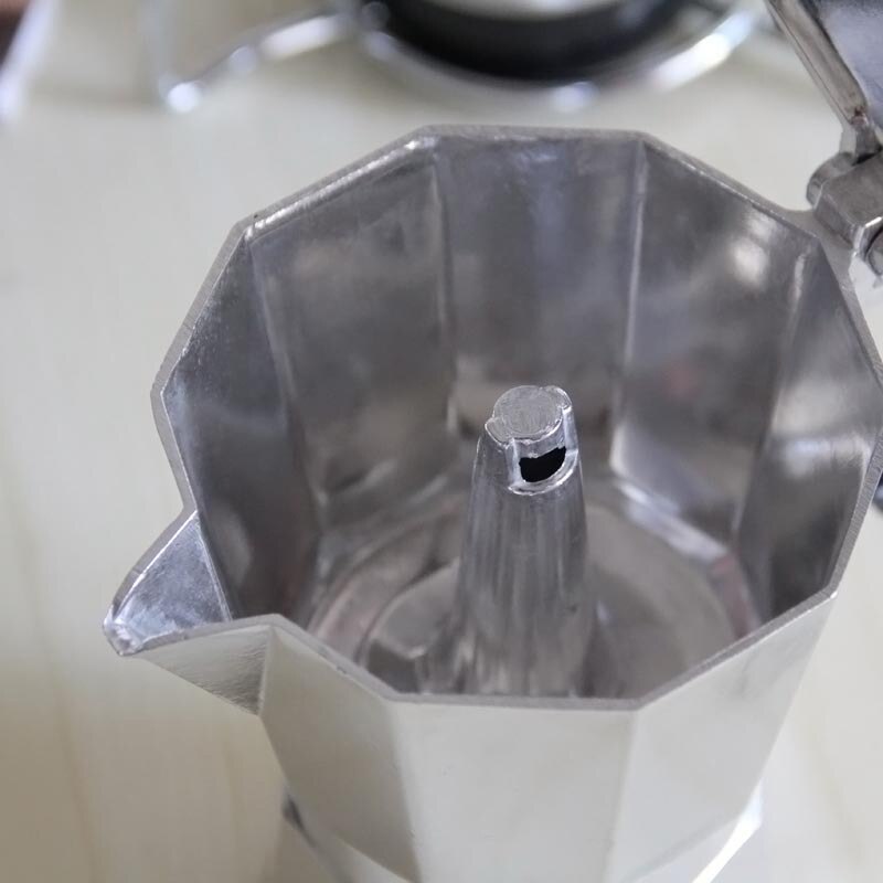 50/100/150/300/450/600ML Huishoudelijke Aluminium Latte Mokka Koffie Pot Kachel Espresso maker Tool Schoon voor Home Office Koffie