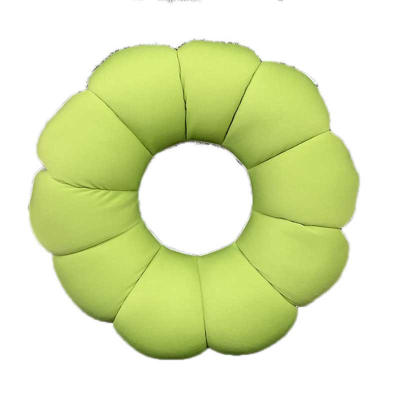 Donut zitkussen stuitbeen orthopedisch rond zitvlak massagestoel rugkussen auto kantoor massage callipygische mat kussen: Groente