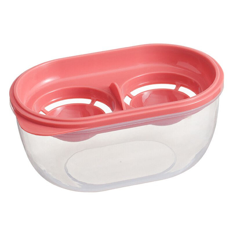 Egg Separator Home Kitchen White Yolk Sifting Chef Dining Cooking Gadget Kitchen Plastic Egg Divider Tools Egg White Separator: red