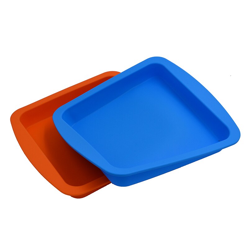 1pc bho vierkante siliconen rubberen diepe schaal dab wax pot en antiaanbak wax siliconen gladde butaan olie container