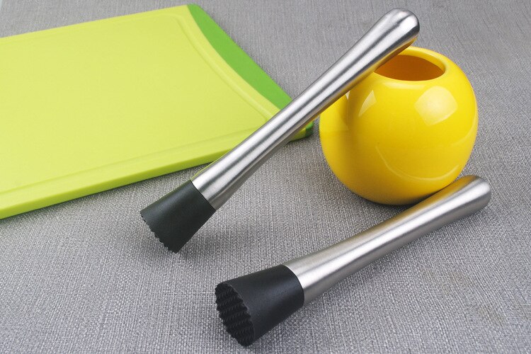 Machacador de metal y limón de acero inoxidable 304 de , herramientas para agitar, bar, cocina, 10 piezas