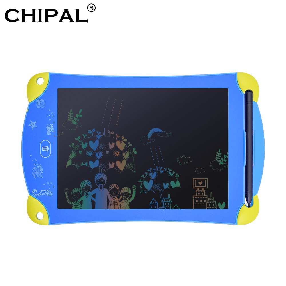 CHIPAL 8.5 Inch Colorful LCD Drawing Tablet Electronic Writing Pad Digital Graphic Tablets Electronic Writing Pad Paint Notepad