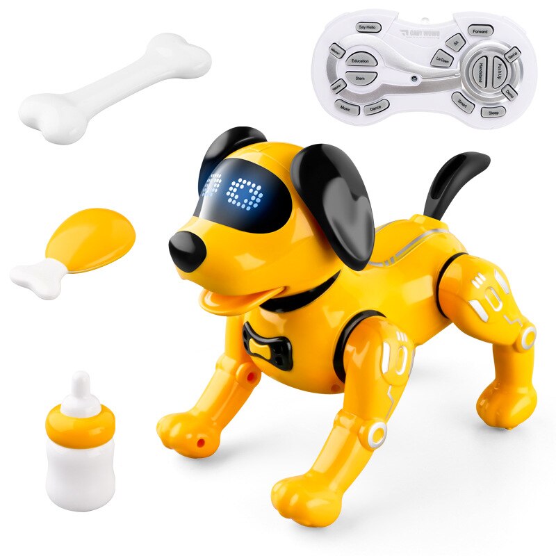 Intelligent Remote Control Robot Dog Early Education Children Programmable Handstand Demonstration Dog Birthday
