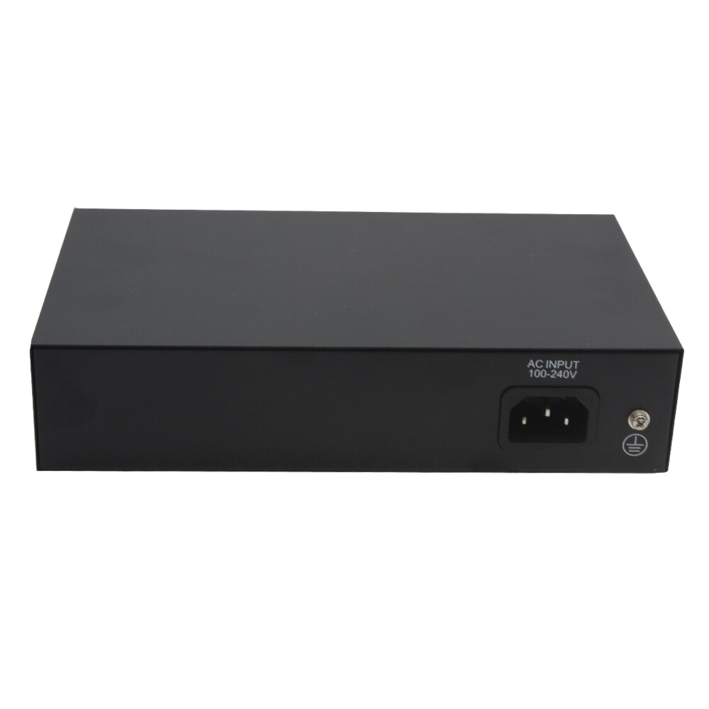 1+4 Ports 10/100Mbps Mini PoE Switch 48V 1A Power over Ethernet Network Switch for CCTV IP Camera