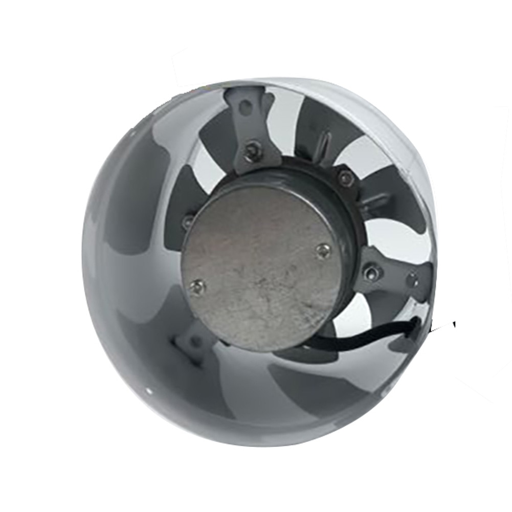 6 Inch Pipe High Speed Booster Ducted Exhaust Fan Toilet Vent Metal Bathroom Window Air Ventilator Wall Mount Kitchen Home Hotel