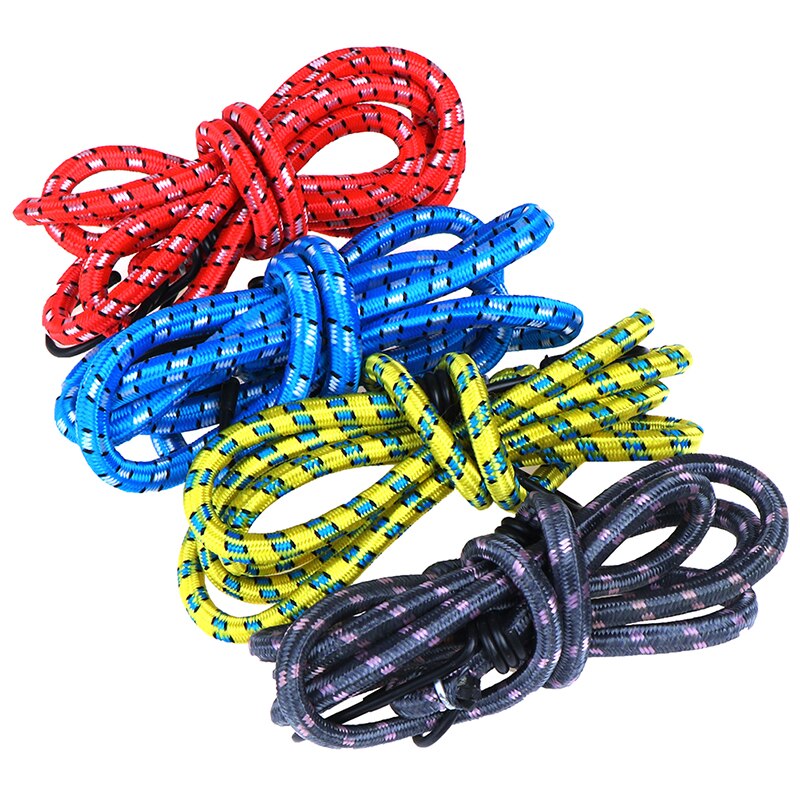 1pc 1.5m elastische bungee koordhaken merk fietsen touwbinder auto bagage dakdrager riemhaken fiets vastgebonden
