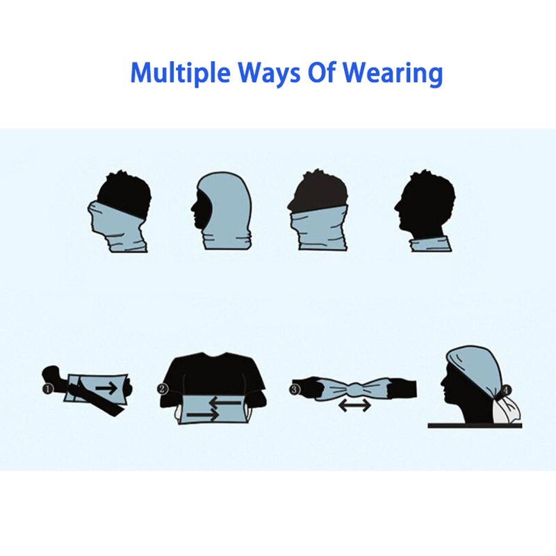 Pañuelo de invierno para hombre, Bandana para motocicleta, pañuelo cálido para ciclismo, máscara de esquí, bufanda para mujer, pesca elástica a prueba de viento