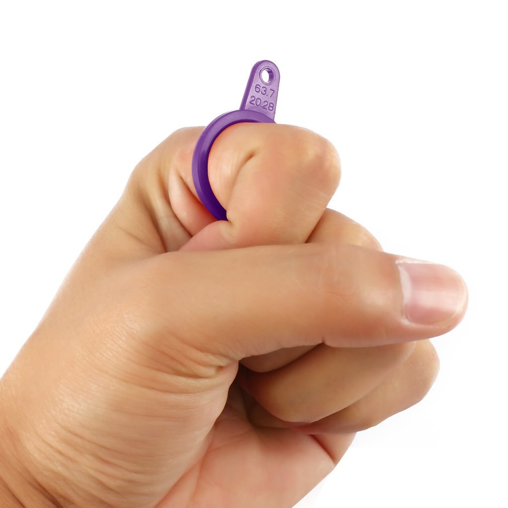 básico de joyería, herramienta de medición adecuada para joyería de talla estadounidense de 0 a 13, herramienta de joyería de lazo, anillo medidor de tamaño de anillo