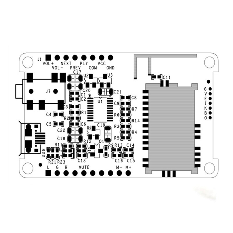 Bluetooth-leistungsverstärkermodul 5.0 audioempfänger aptx lautsprecher audioverstärker verlustfrei geringer stromverbrauch qcc 3031