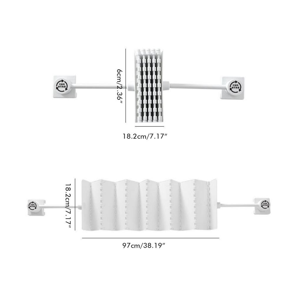 Klimatyzator deflektor chowany osłona nawiewu klimatyzacji robić domu sypialnia biuro