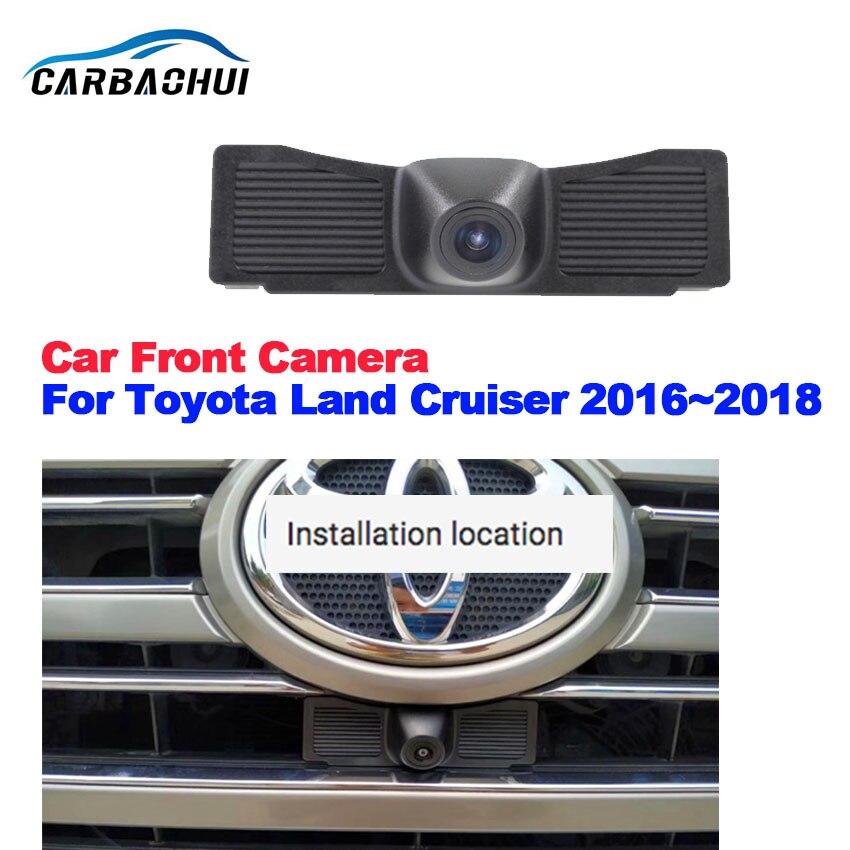 Auto Voorembleem Camera Positieve Beeld Camera Parkeerhulp Voor Toyota Universele Waterdichte Nachtzicht Ccd