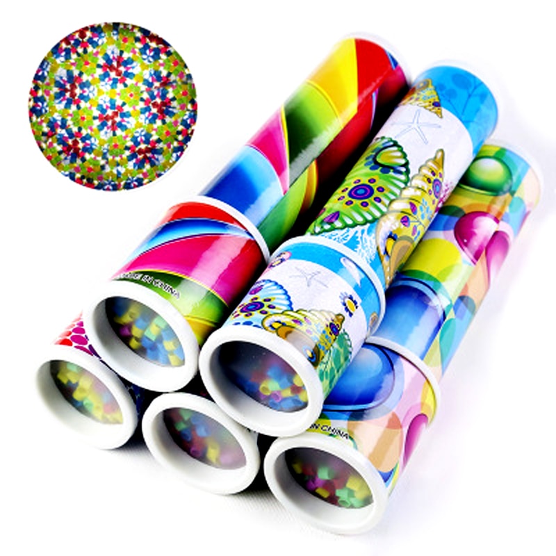 Kaleidoscope Rotary Magic View Flower Tube Baby Child Educational Toys