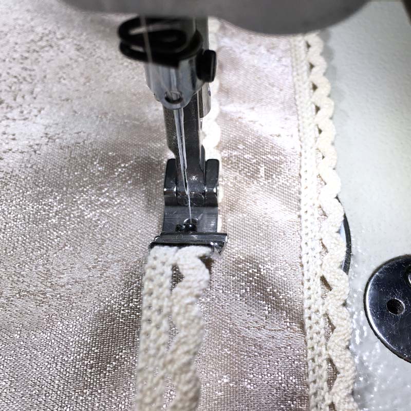 Industriel symaskine stick en trykfod ledningsbånd elastisk blonder trykfod  s10a lag trykfod