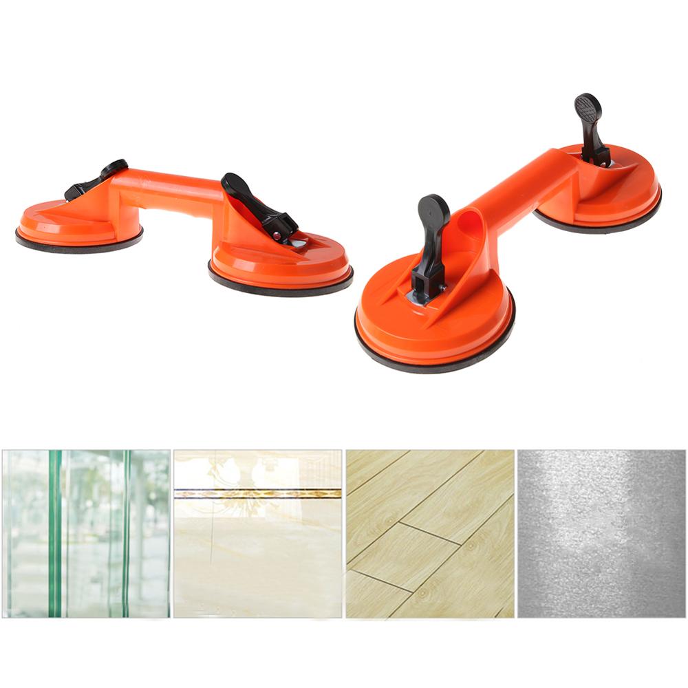 Premium Heavy Duty Ceramic glass suction cup Double Handle Glass Puller Lifter Gripper Sucker Double Cups Glass Tile Suc