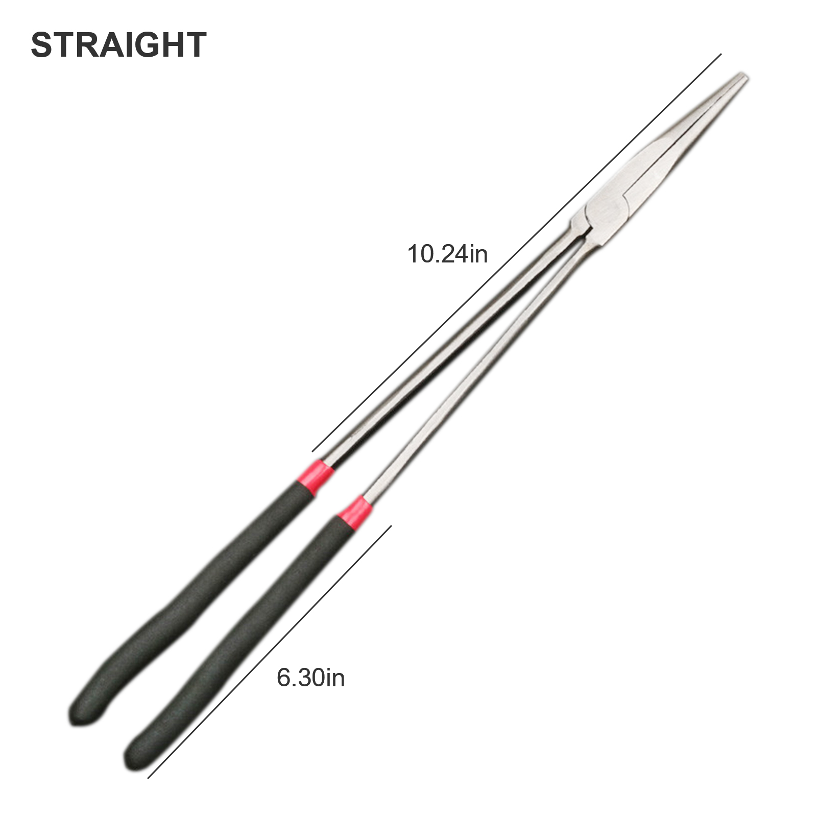 Lange Zange Gerade 45 90 Grad O-bilden Biegen Nadel Nase Zangen 13 &quot;Stecker Abzieher Multi-funktionale mechanik Hause Hand Werkzeug: 16 Zoll 400mm Scharf