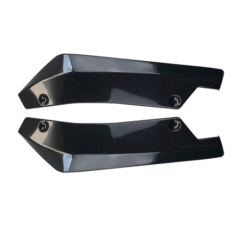 Universal Rear Bumper Lip Angle Splitters Diffuser Decorative Protection Winglets Side Skirt Extensions
