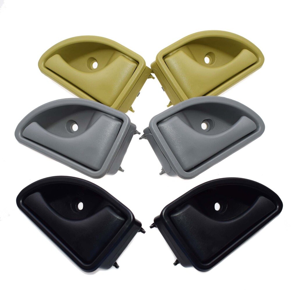 ISANCE For Renault 1997 Kangoo , 1993-2007 Twingo Interior Inside Interior Door Handle Front Right Left Beige Black Gray