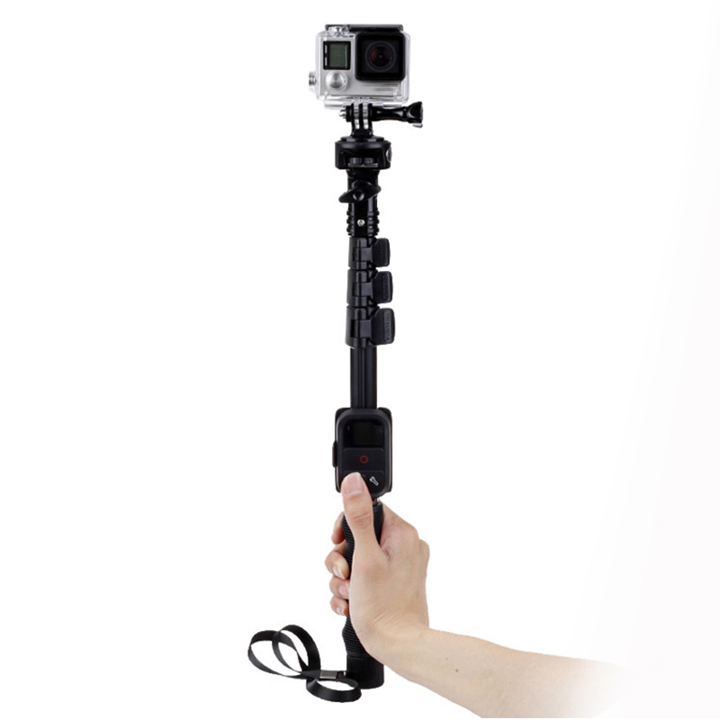 Support de télécommande, coque en Silicone, boucle de bâton de Selfie, support de boucle pour télécommande GoPro, accessoires GoPro