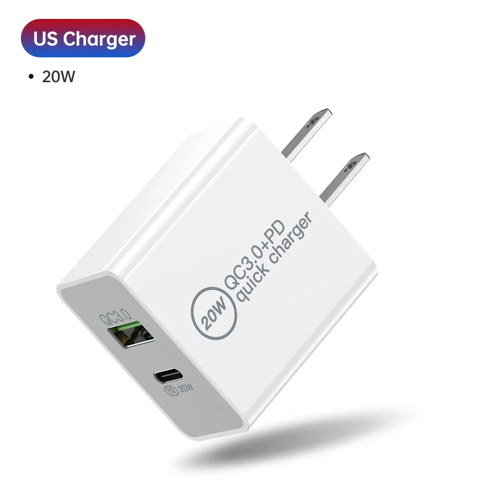 Aufu Usb Type C Oplader 20W Pd Usb C Snelle Oplader Voor Iphone Snel Opladen 4.0 3.0 Telefoon Oplader Voor Xiaomi Poco Huawei Ipad: CH