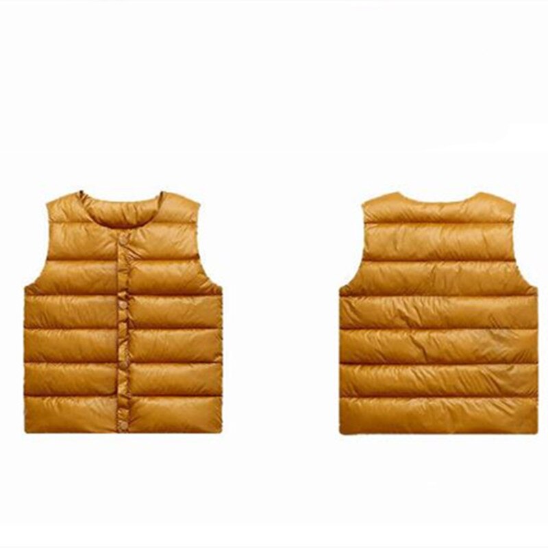 Enfants gilet veste sans manches vêtements pour enfants gilets pour garçons coton hiver automne enfant en bas âge fille gilet d'extérieur veste