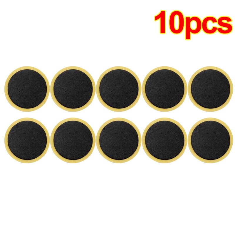 30/20/10PCS Fiets Lijmvrije Band Patches Tool Quick Repareren Band Bescherming Patch Lijm sneldrogend Fiets Accessoires: Beige