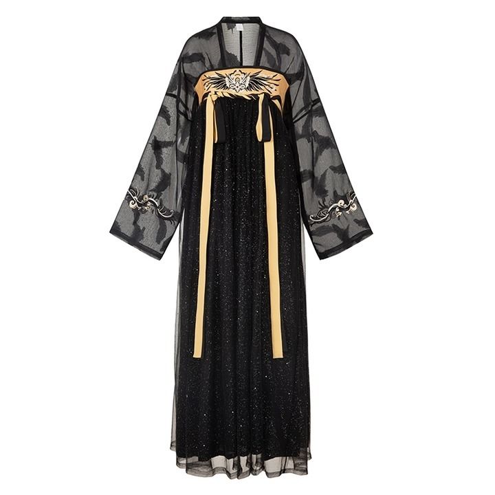 Vestido hanfu para niña, estilo chino, bordado, traje tradicional para mujer, traje de danza folclórica, juego de rol vintage de la dinastía tang