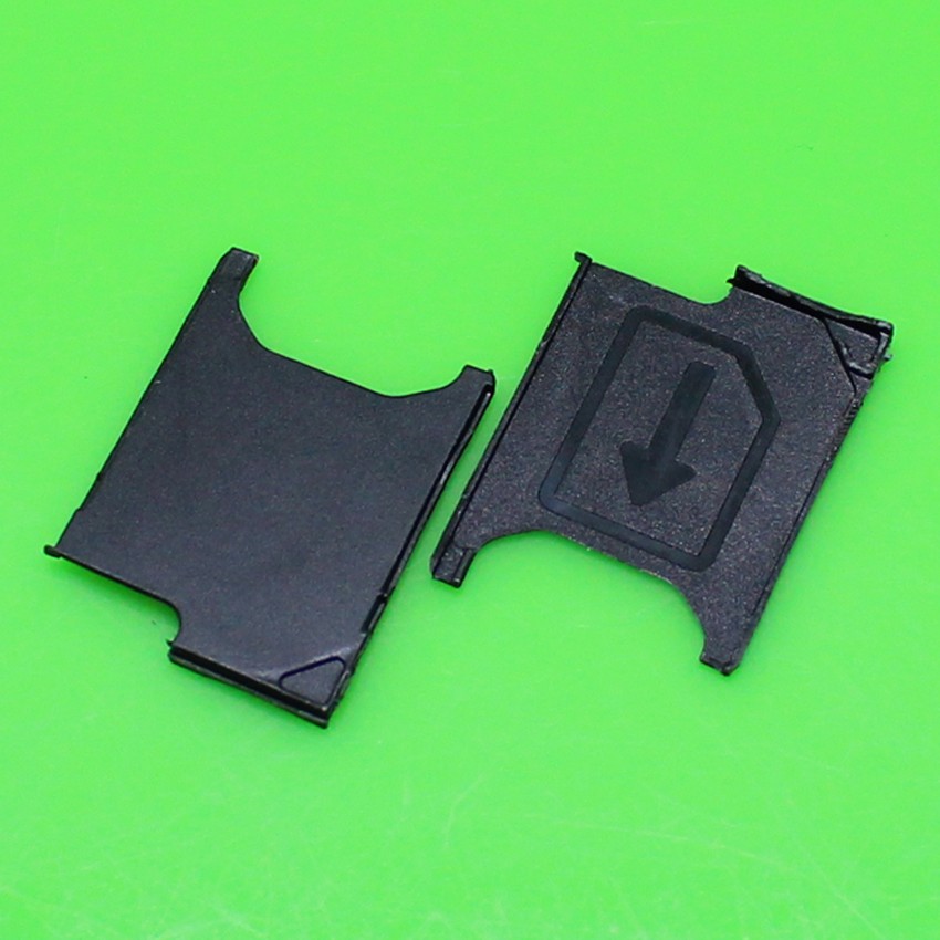 2 pz/lotto Brand New micro Sim Vassoio di Carta per Sony Xperia Z2 D6503 Sim Card Holder Slot parti di ricambio